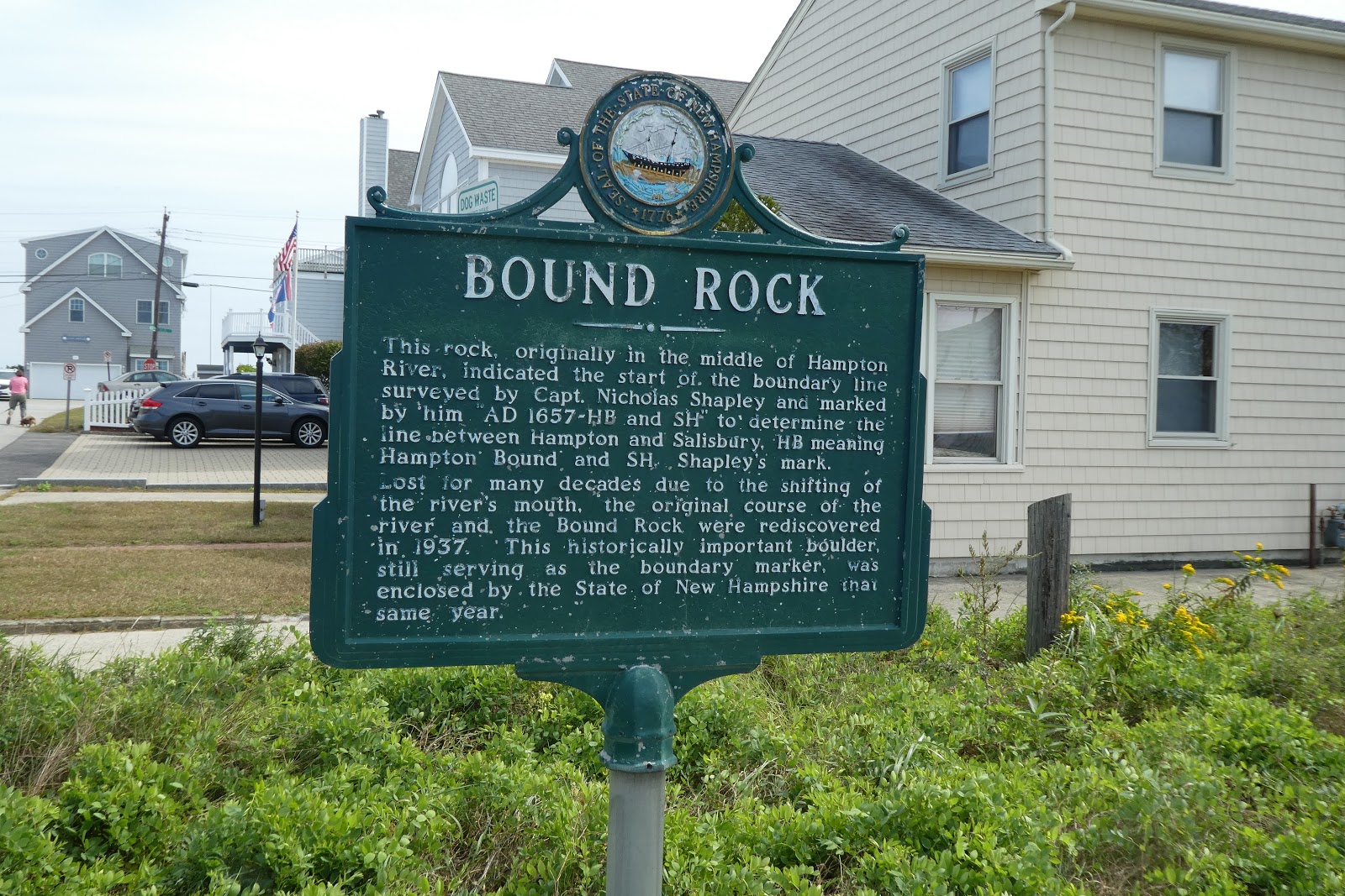Nutfield Genealogy Bound Rock One of New Hampshire's Historical