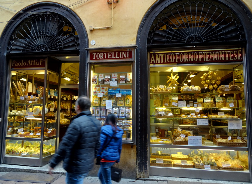 The Quadrilatero Market in La Grassa Bologna, Italy Travel and