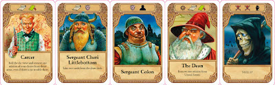 Ankh-Morpork - Some of the cards from the game
