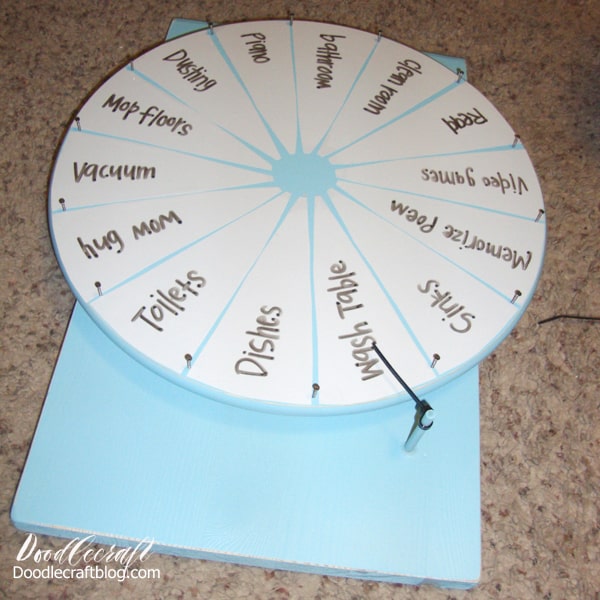 How To Make A Diy Spinner Prize Wheel