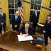 HURRICANE TRUMP HITS AMERICA: PRESIDENT 'DELETES' GAY RIGHTS, OTHER LAWS SCRAPPED AS TALIBAN THREATEN US