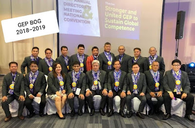 Blue leis for Guest of Honors for GEP Annual Directorate Meeting and National Convention 2019 Blue ribbon rosette leis for Guest of Honors for GEP Annual Directorate Meeting and National Convention 2019