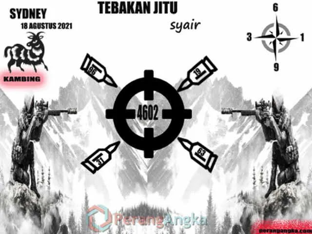 Syair Sidney Hari Ini Rabu 18082021 Prediksi HK Malam