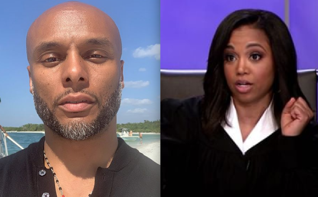 Rhymes With Snitch Celebrity and Entertainment News Judge Faith Jenkins Engaged to Kenny