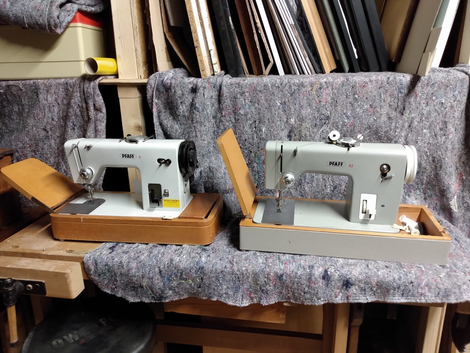 RustyDaytrips.nl: Pfaff 92 sewing machine 1962