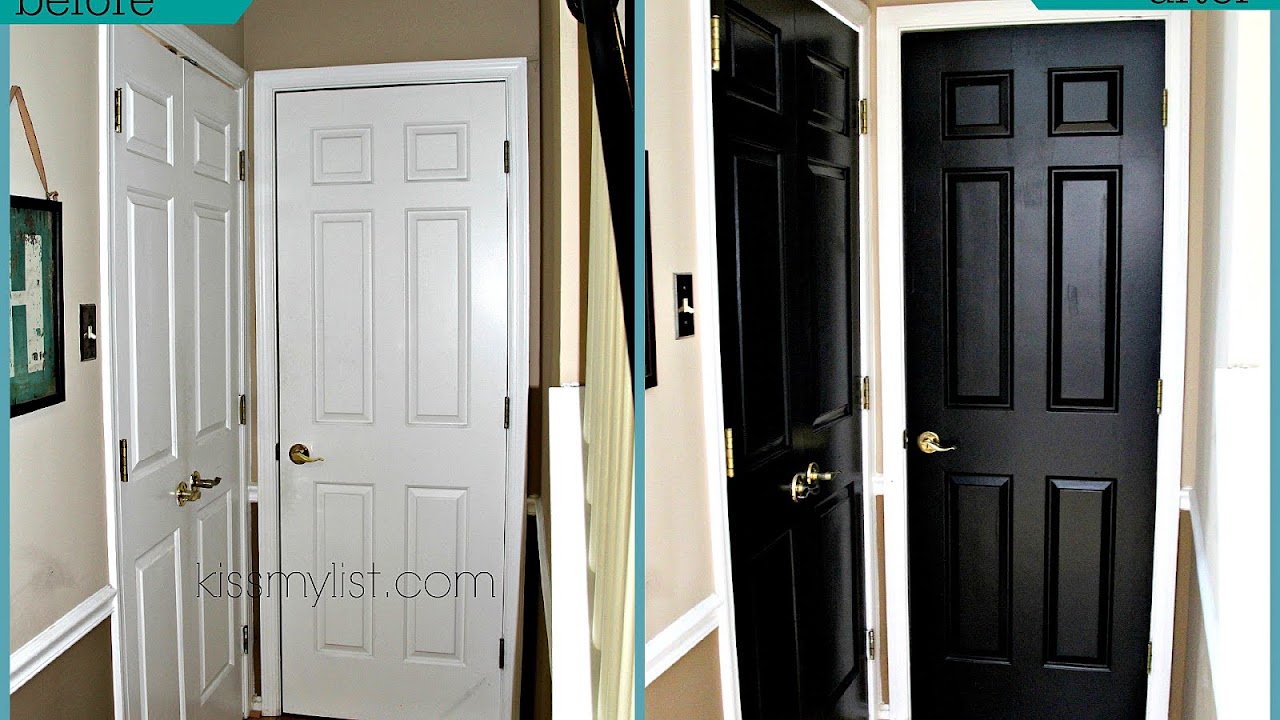 Painting Interior Doors - Paint Choices