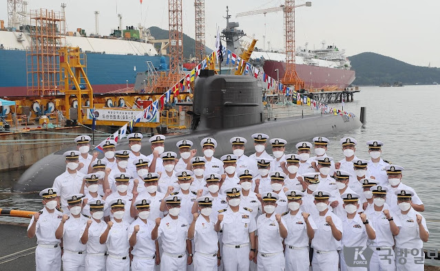 AAG_th บันทึกประจำวัน: เกาหลีใต้ประจำการเรือดำน้ำ KSS-III ลำแรก SS-083 ...