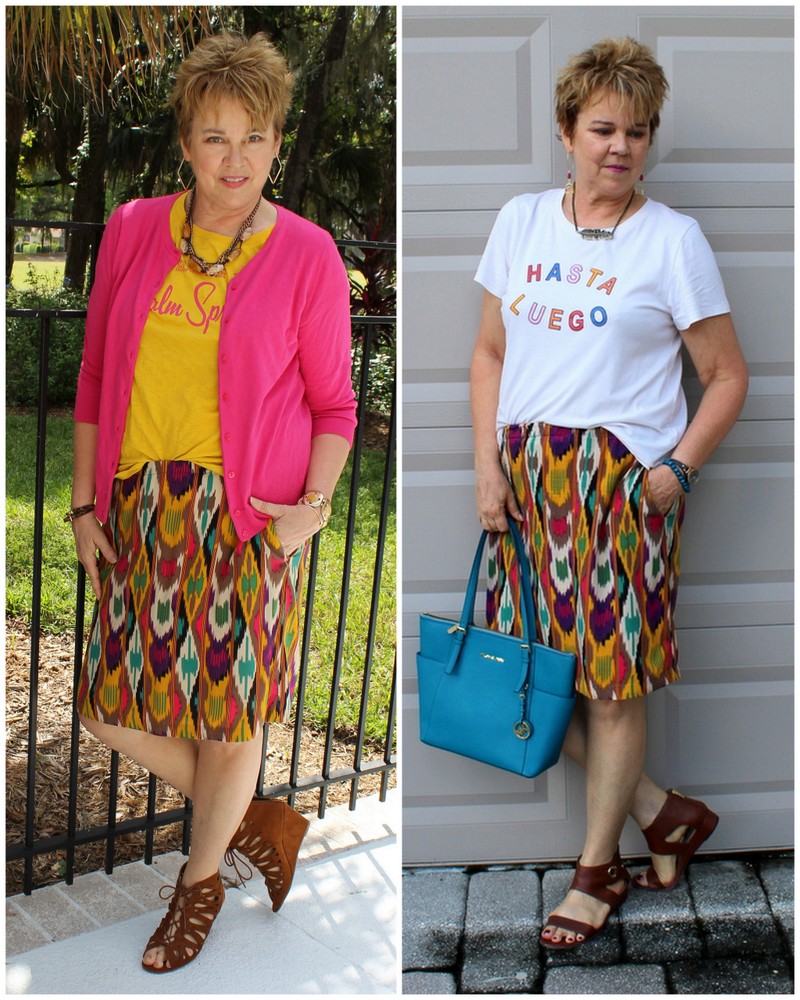 7 Ways to Wear a Graphic Tee & Skirt Combo Fierce Fashion