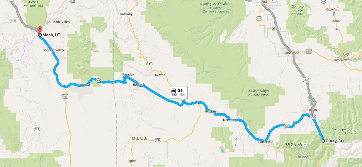 Around the West in 95 Horsepower Ouray to Moab Culture