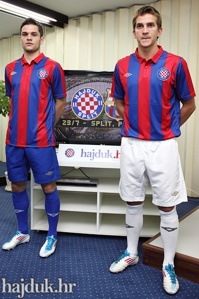 Hajduk Split lança camisa reserva para comemorar seu centenário - Show de  Camisas