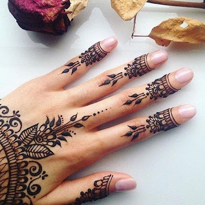 صور نقش الحناء بسيطة صور نقش الحناء بسيطة
