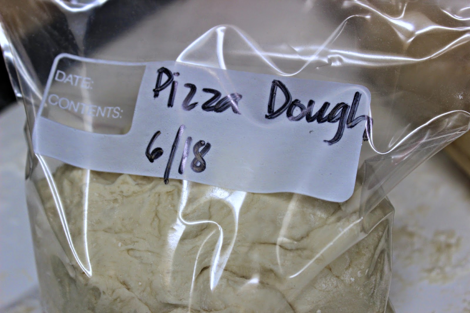 Homemade Pizza Dough (Easiest and Freezer Friendly) A Bountiful Love