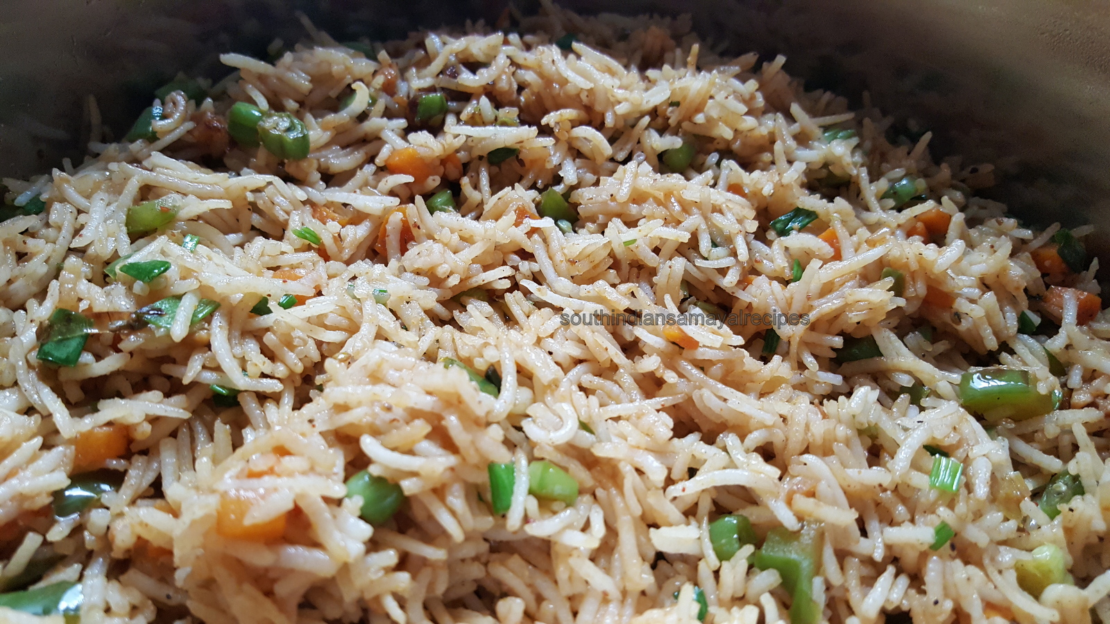 Veg Schezwan Fried Rice Recipe South Indian Samayal Recipes