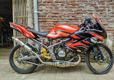 Modifikasi Jari-jari Motor Ninja RR