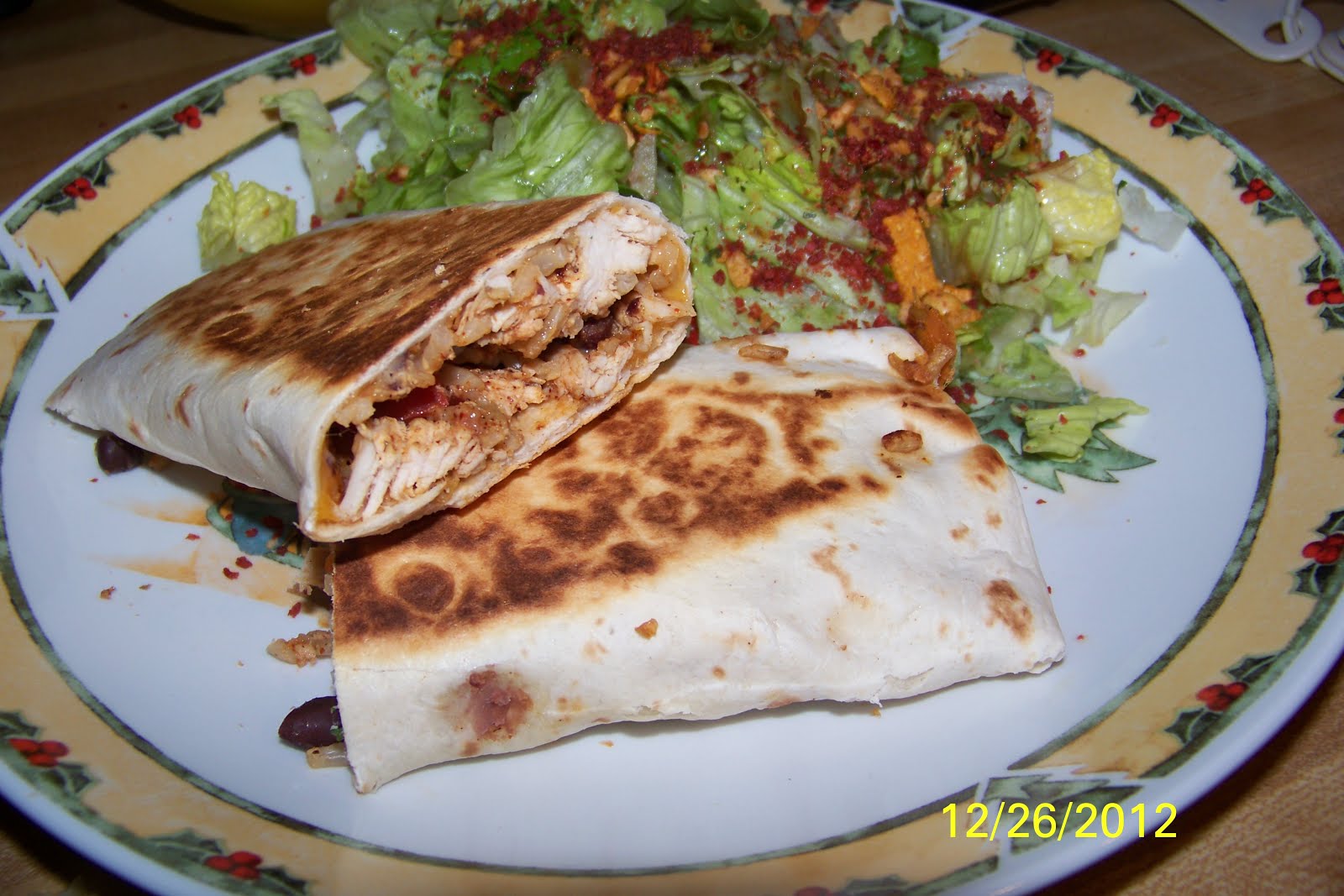 Connor's Cooking Crispy Southwest Chicken Wraps