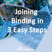 Easy Quilt Binding Tutorial