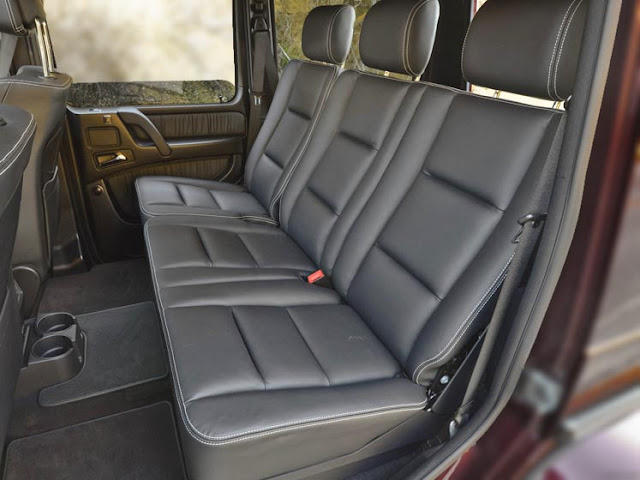 Băng sau Mercedes AMG G63 2018 Băng sau Mercedes AMG G63 2018 thiết kế rộng rãi và thoải mái.