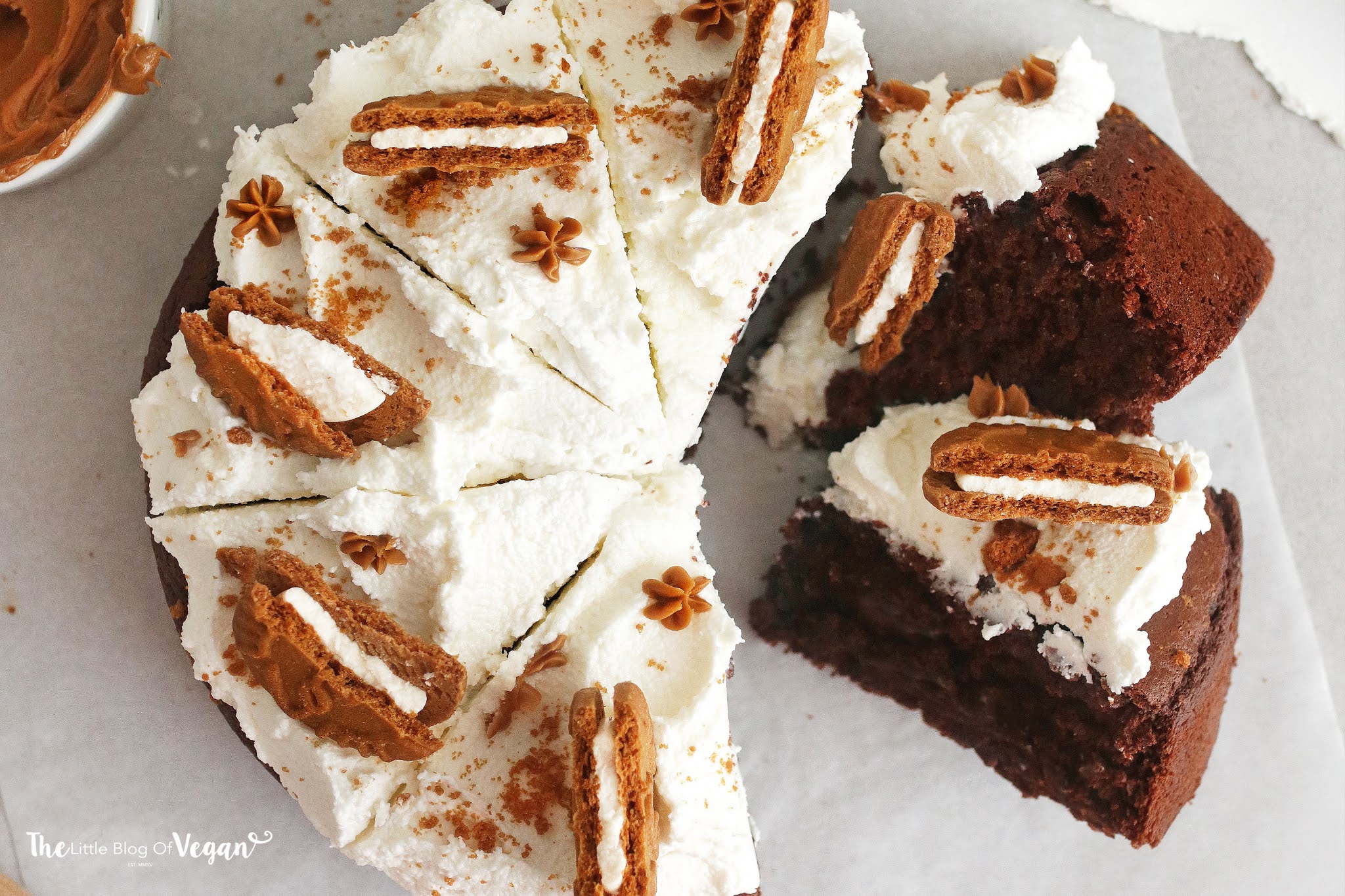 Vegan Chocolate Biscoff Cake recipe