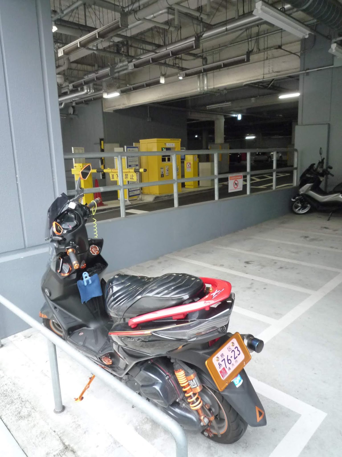 Blueskyfuji モンキー125改 武川181cc 武川dnタコメーター Ledサーモメーター取付