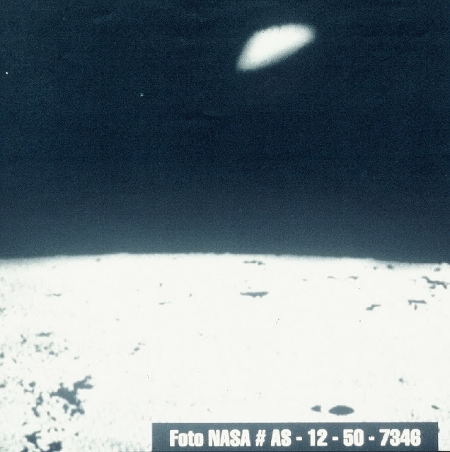 UAPs on the Moon so NASA has been aware of Tic Tac shaped UFOs for decades.