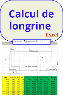 Feuille excel de dimensionnement de longrine de redressement.