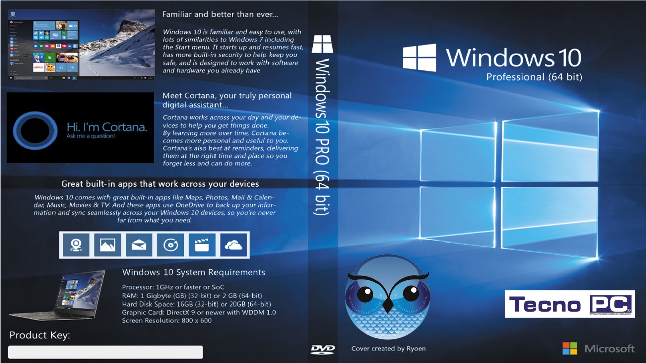 Microsoft Windows 10 Pro x86 e X64 em Português com Ativador LogProMaster