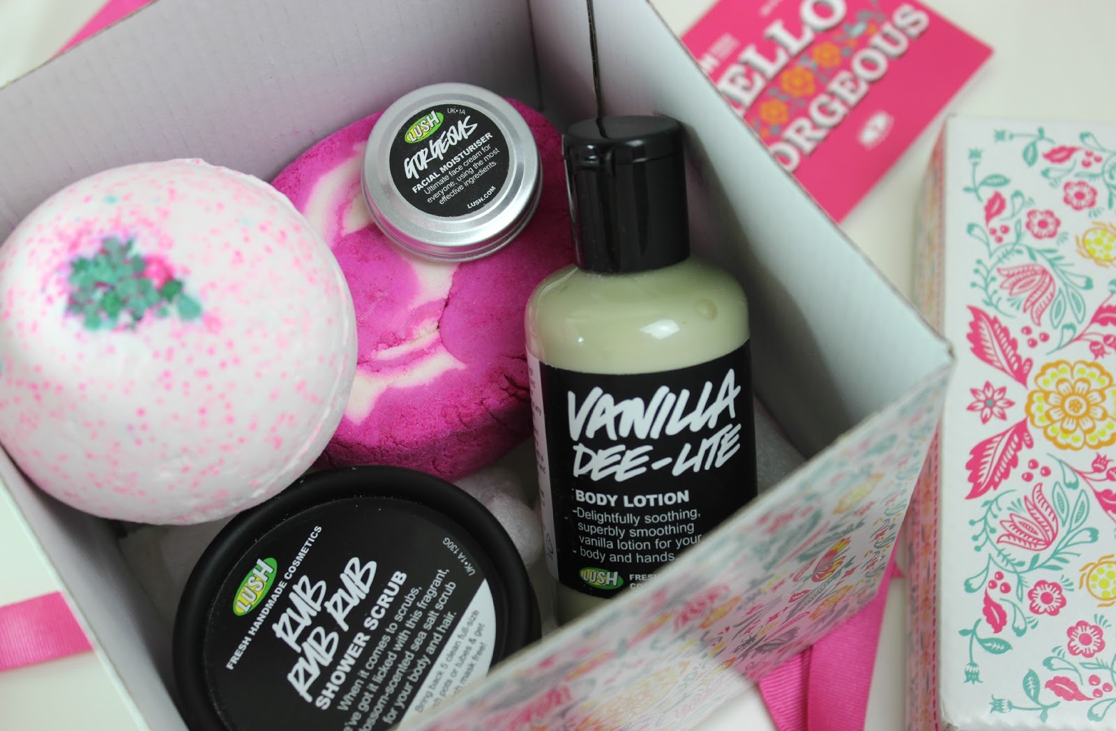 A picture of Lush Hello Gorgeous Gift Set
