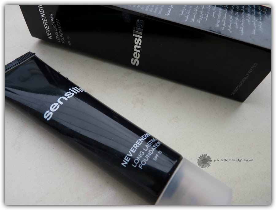  Sensilis Neverending long lasting foundation