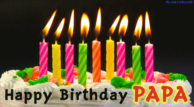 Happy Birthday Papa Gif