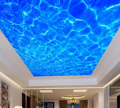 New 3d ceiling art designs for modern interior