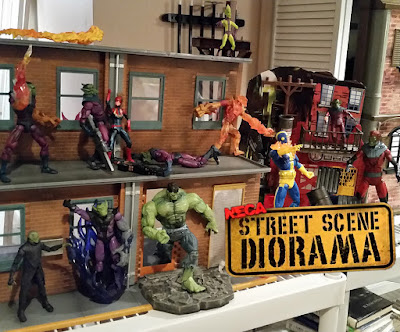 NECA's Street Scene Diorama