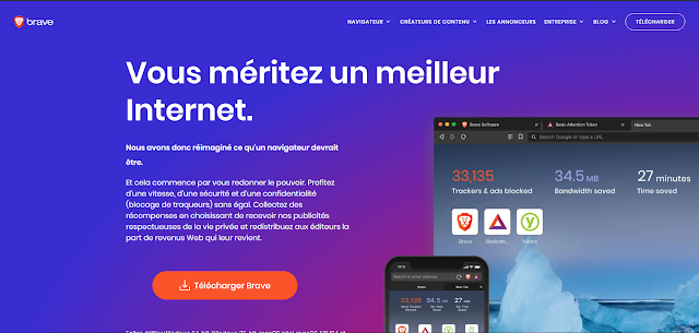 Téléchargez et installez le navigateur Brave