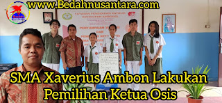 SMA Xaverius Ambon Lakukan Pemilihan Ketua Osis 1 InShot 20201105 095327982