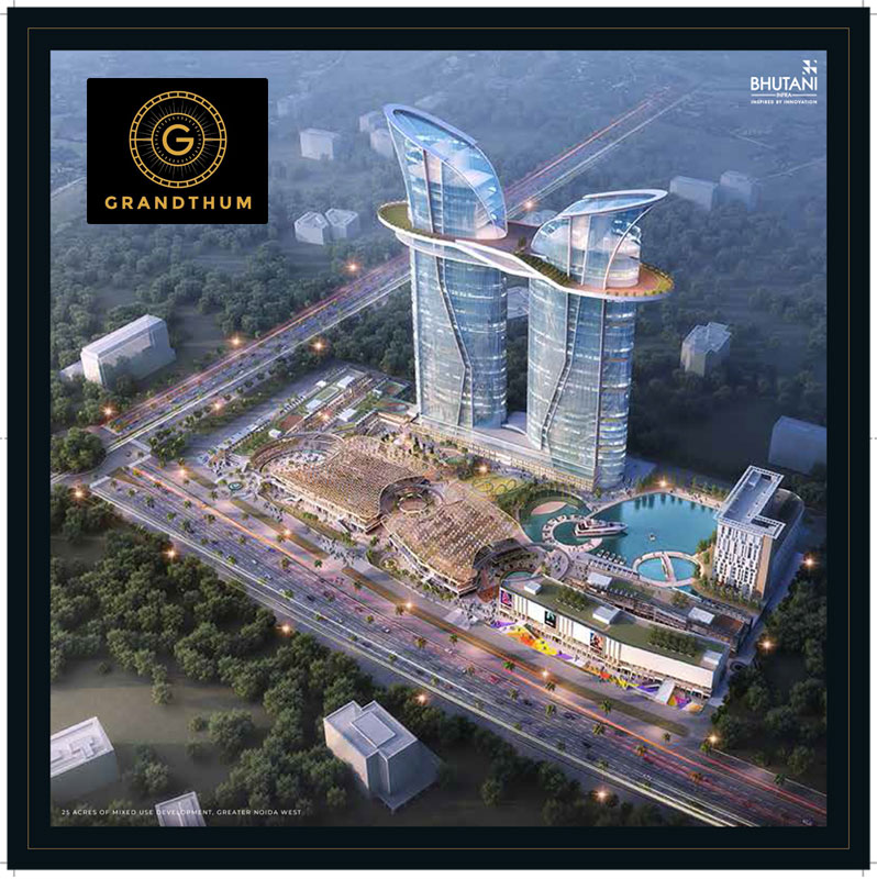 bhutanigrandthumnoida Get the Huge Commercial Space Availability