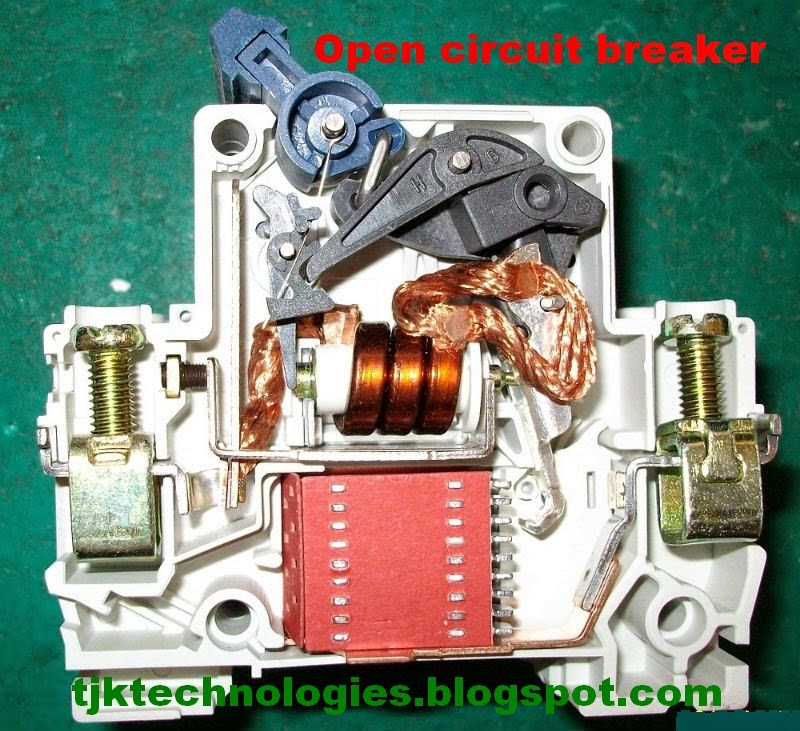 How is circuit breaker works? ~ TjkTechnology, Electrical and