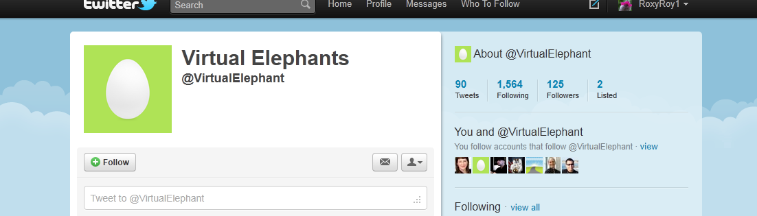 Virtual Elephants
