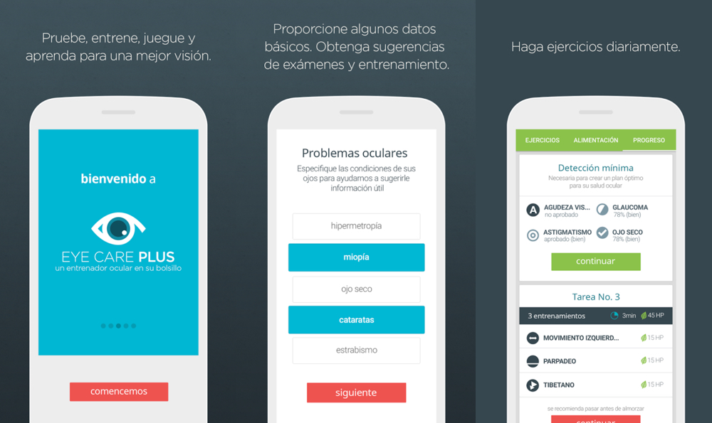ViVOGO Eye Care Plus, la aplicación con ejercicios para mejorar la visión