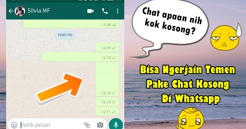 Cara Mengirim Chat Kosong Di Whatsapp Tanpa Aplikasi Rumah Multimedia