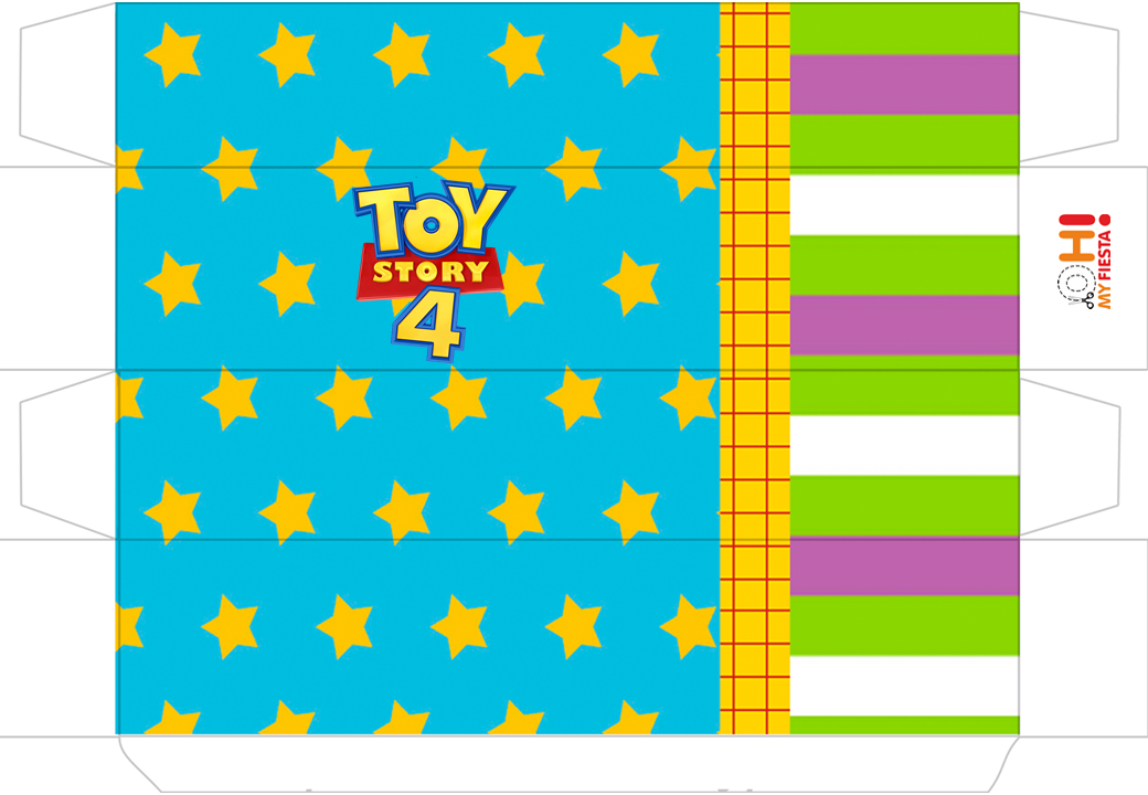 Toy Story 4 with Forky: Free Printable Boxes. - Oh My Fiesta! in english