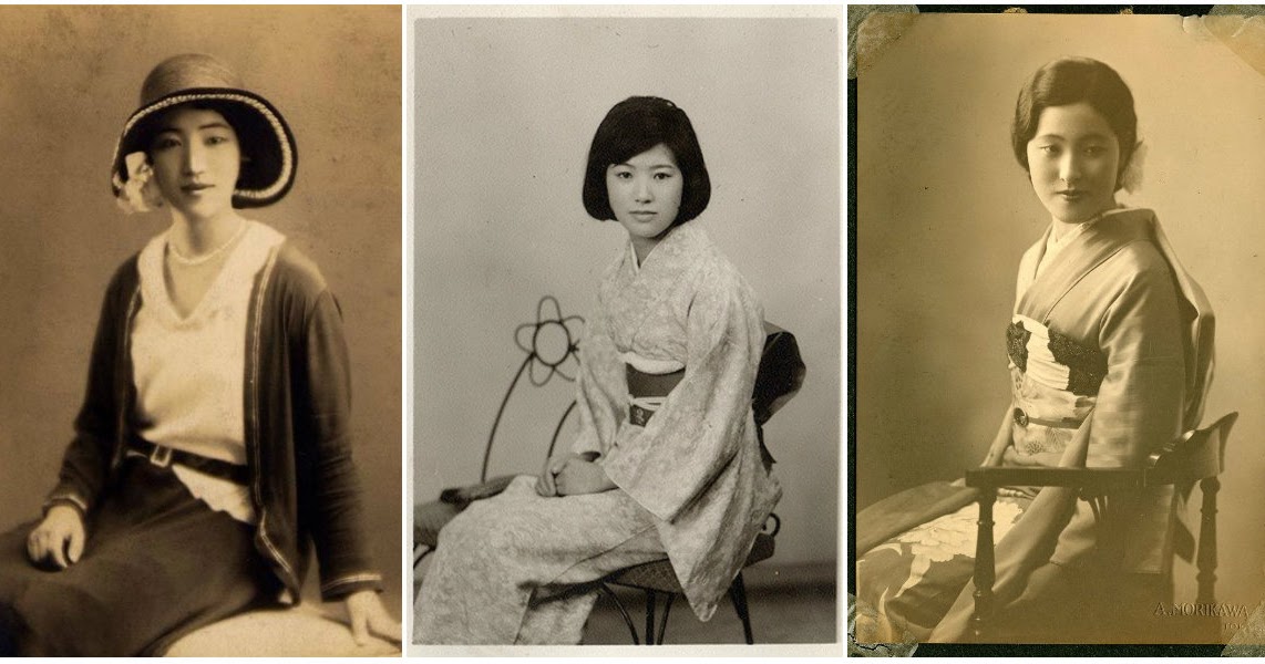 34 Vintage Snapshots Of Beautiful Japanese Girls From Between The