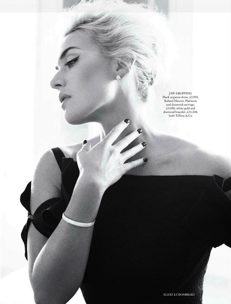 Kate Winslet in Harper's Bazaar UK April 2013 by Alexi Lubomirksi