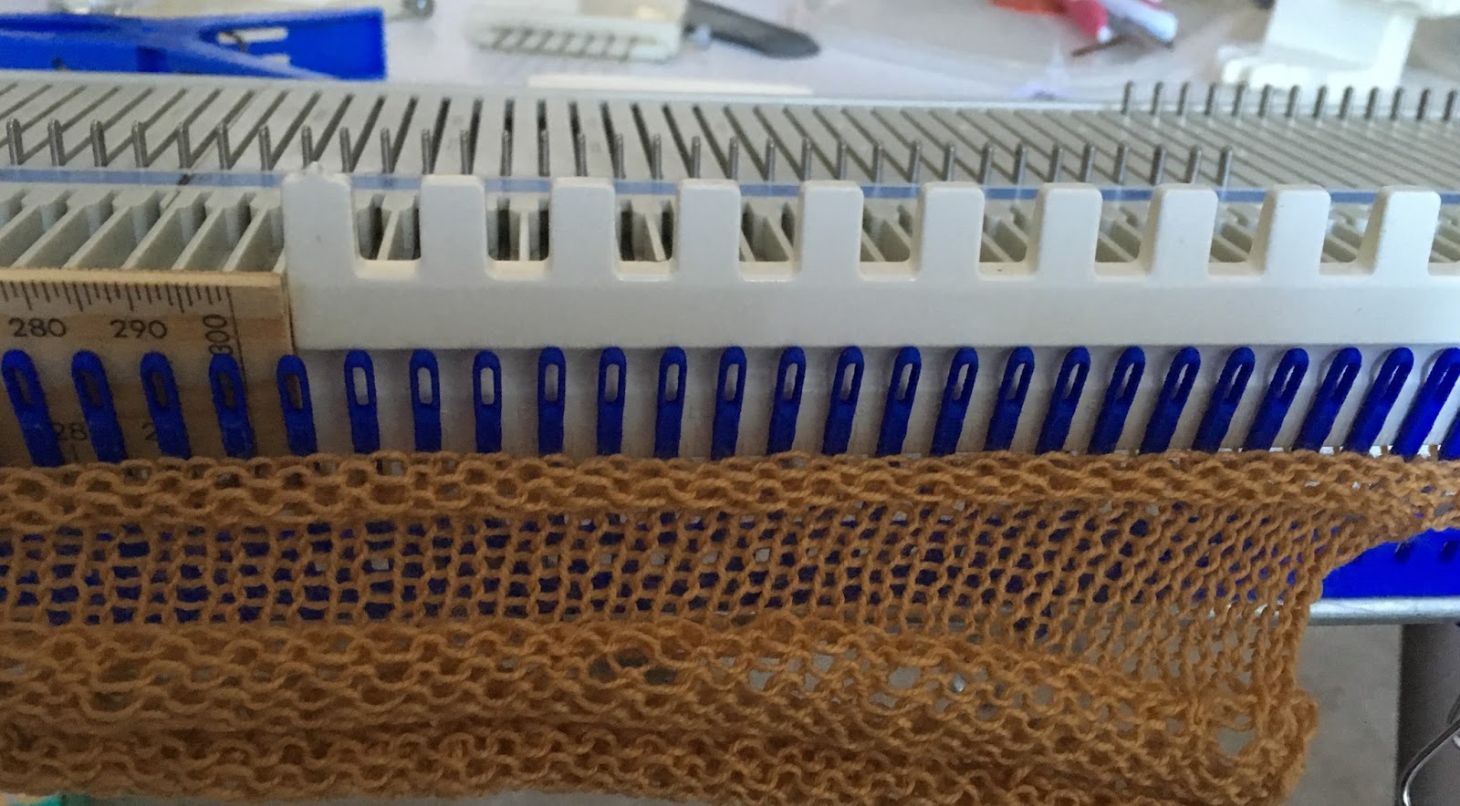 Ozlorna's Knitting Blog 3D Garter Bar For My Brother 7mm KX350 Plastic