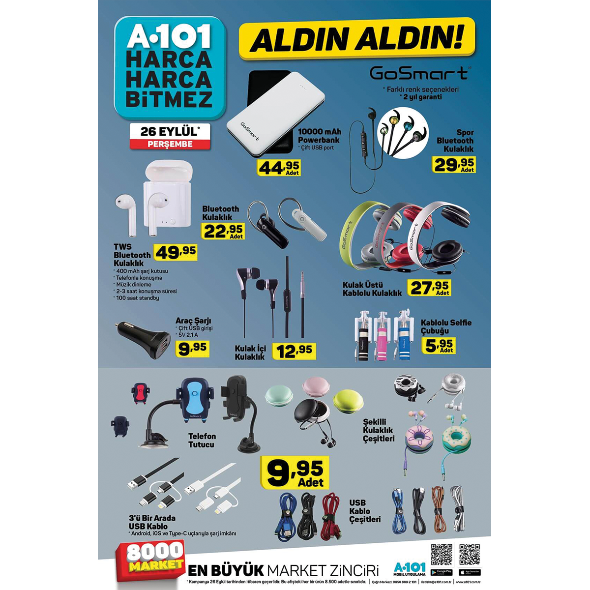 A101 Den 50 Tl Ye Go Smart Gs Tws 02 Bluetooth Kablosuz Kulaklik Youtube