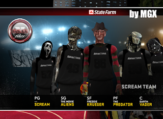 The Scream Team NBA 2K12 PC Mod