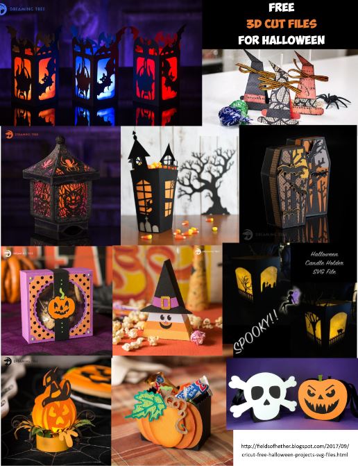 Fields Of Heather Cricut Free Halloween Projects Svg Files