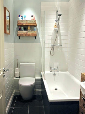Ideias para Casas de Banho (Banheiros) muito pequenas