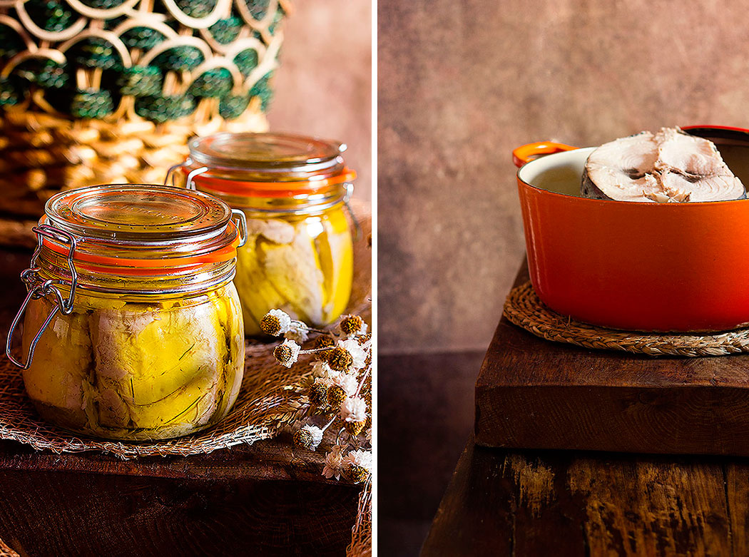 Conserva de bonito en aceite | Yerbabuena en la cocina