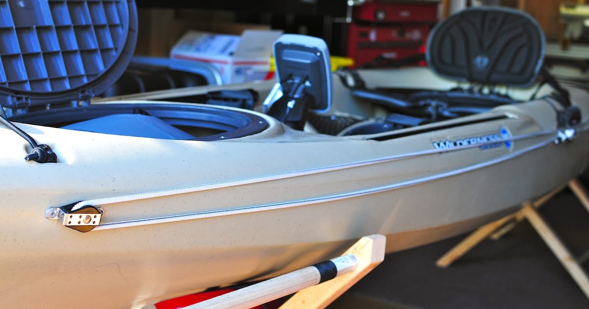 Diy canoe anchor trolley Wooden boat builders