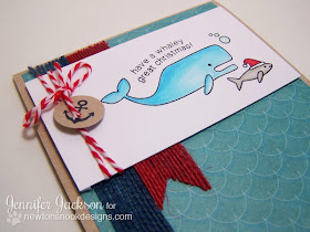Whaley Great Christmas Card by Newton's Nook Designs