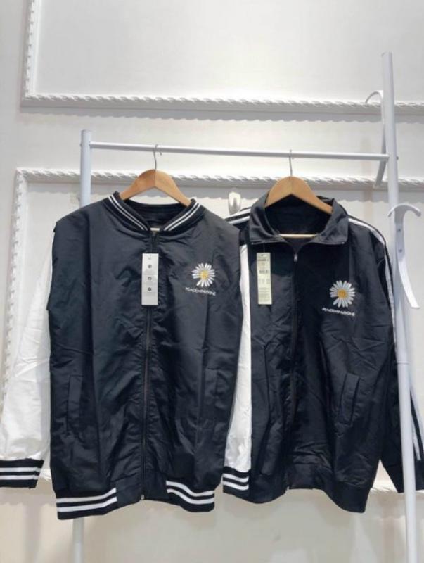 ÁO KHOÁC DÙ THÊU HOA CÚC KD02